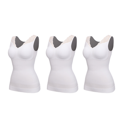 LadyFit™ Hourglass Sculpting Vest with  Built-in Bra