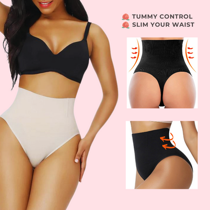 Tummy Control Thong - High Waist Butt Lift Panties (Buy 1 Get 1 Free🔥)