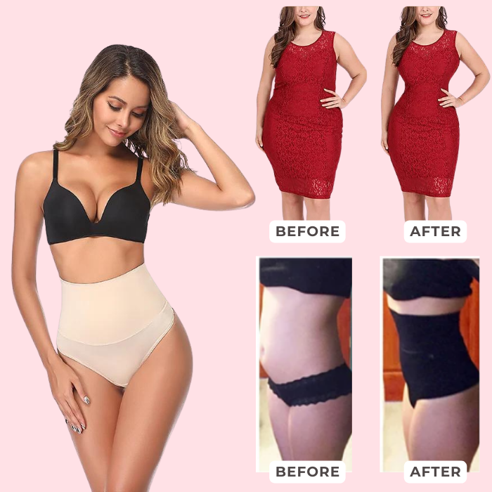 Tummy Control Thong - High Waist Butt Lift Panties (Buy 1 Get 1 Free🔥)