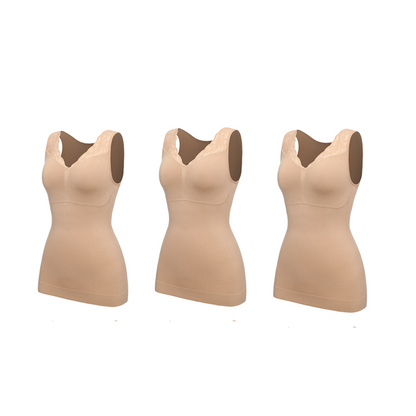 LadyFit™ Hourglass Sculpting Vest with  Built-in Bra