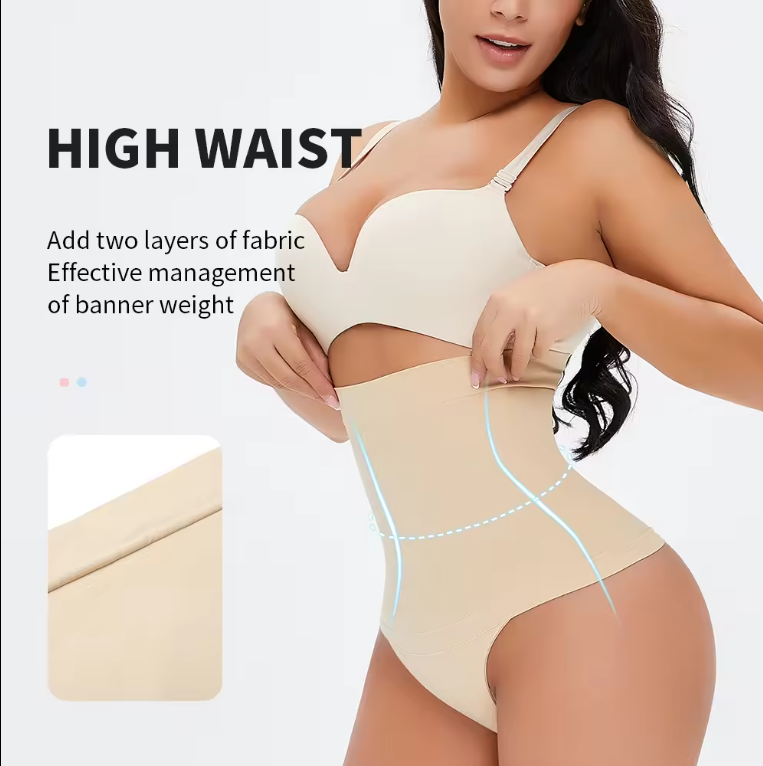 Tummy Control Thong - High Waist Butt Lift Panties (Buy 1 Get 1 Free🔥)