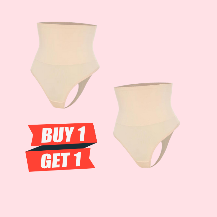 Tummy Control Thong - High Waist Butt Lift Panties (Buy 1 Get 1 Free🔥)