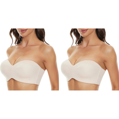 BandFit™ Full Support Non-Slip Convertible Bandeau Bra