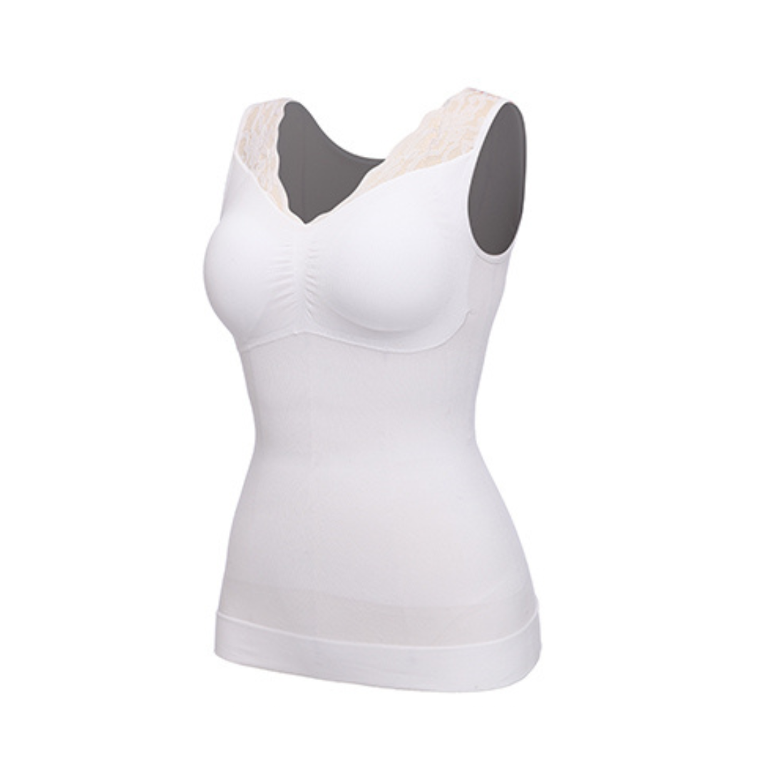 LadyFit™ Hourglass Sculpting Vest with  Built-in Bra