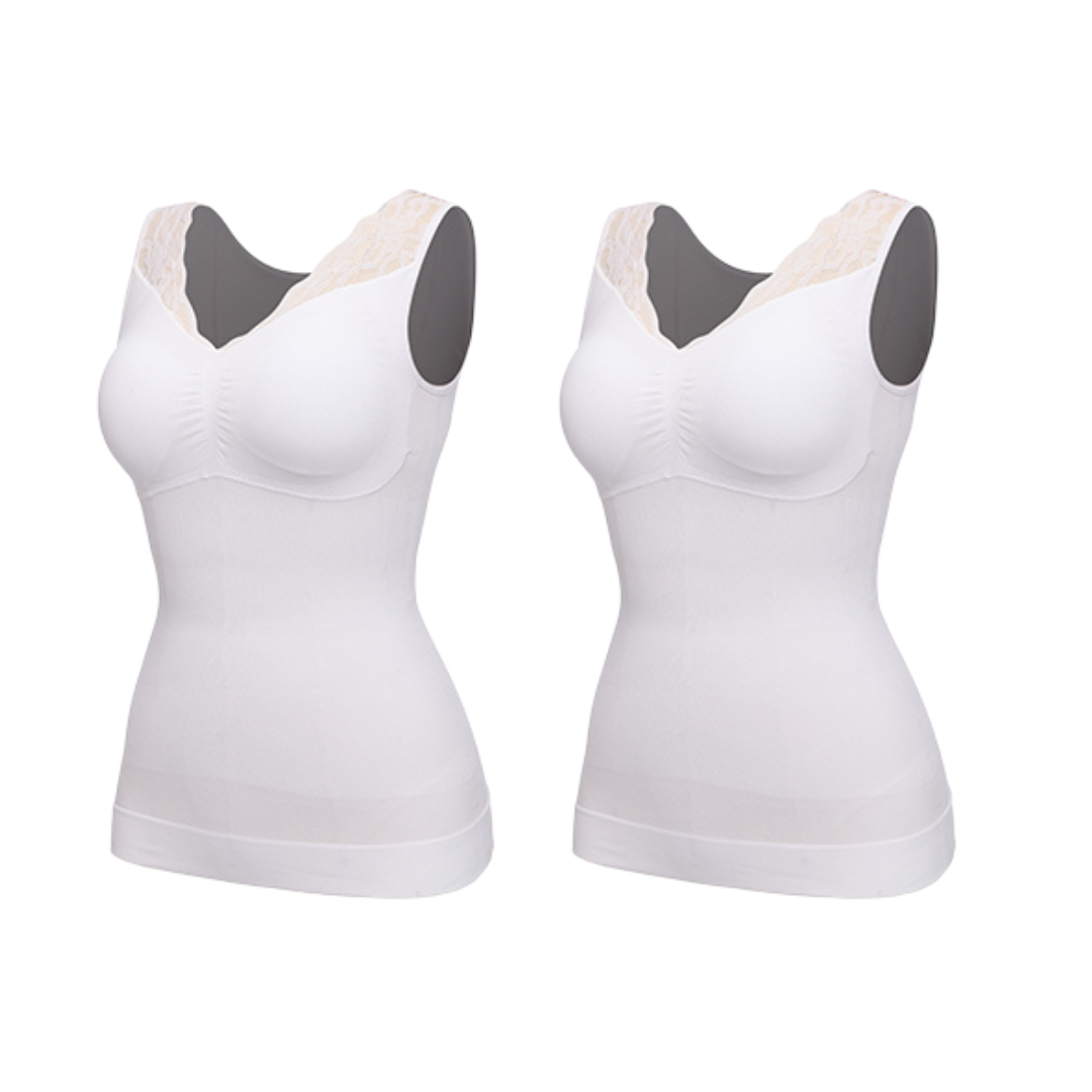 LadyFit™ Hourglass Sculpting Vest with  Built-in Bra