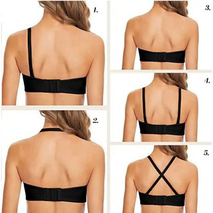 BandFit™ Full Support Non-Slip Convertible Bandeau Bra