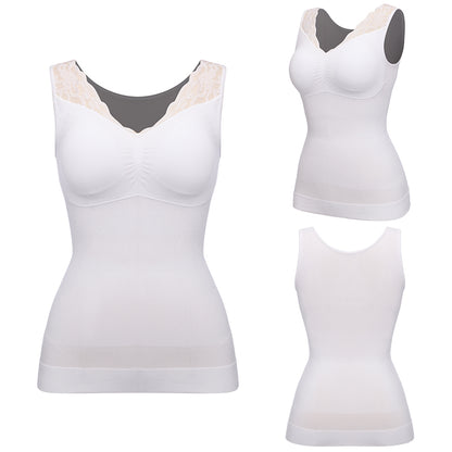 LadyFit™ Hourglass Sculpting Vest with  Built-in Bra