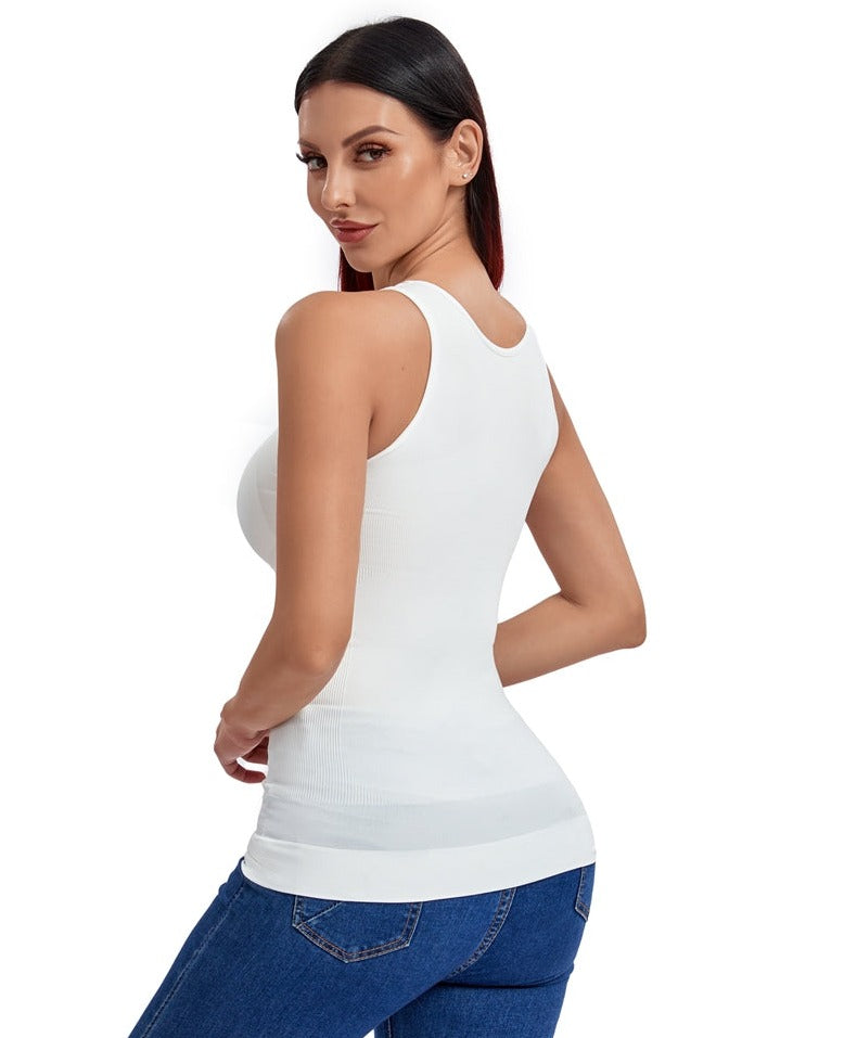 LadyFit™ Hourglass Sculpting Vest with  Built-in Bra