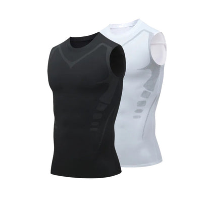 GFOUK™ HOMMEN Gynecomastia Compress Vest - Tank & Long Sleeve