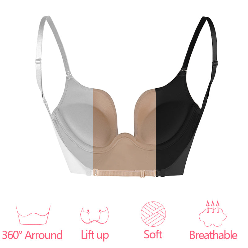 SecretPlunge™ Sexy U-shaped Backless Bra