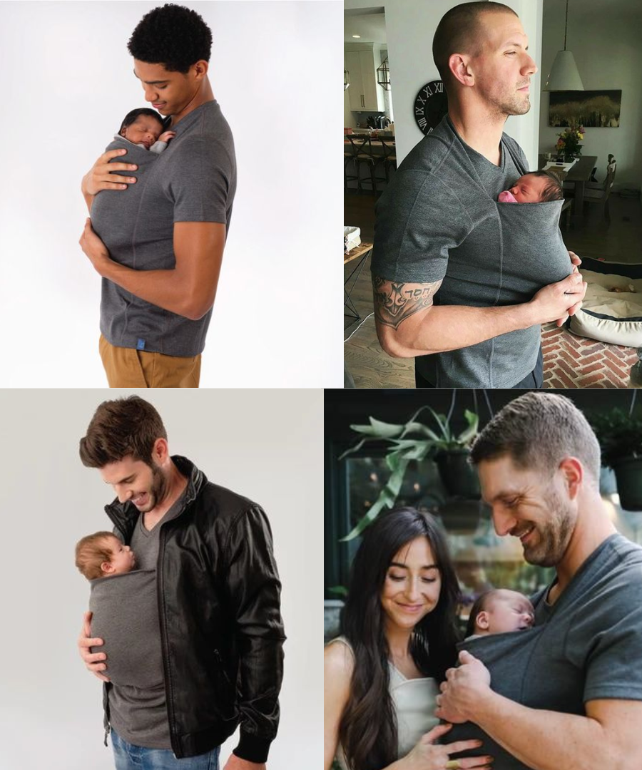 BabiLuv™ Kangaroo Dad Shirt - Baby Carrier