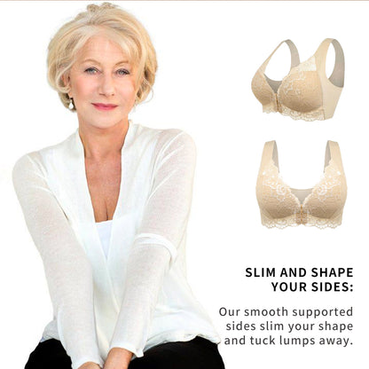 Front Closure Extra-Elastic Breathable Bra (Buy2 Get 3)