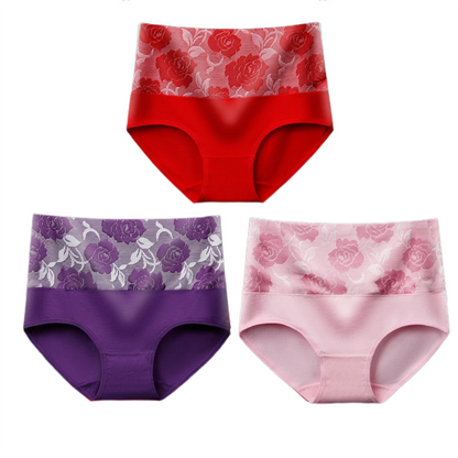 Bloomi™ 3 PCs - Floral Discreet Leakproof Underwear