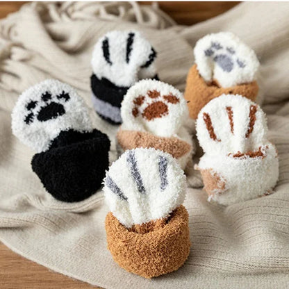 Cute Cat Paw Socks For Cat Lovers