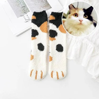 Cute Cat Paw Socks For Cat Lovers