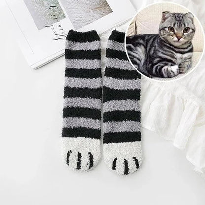 Cute Cat Paw Socks For Cat Lovers