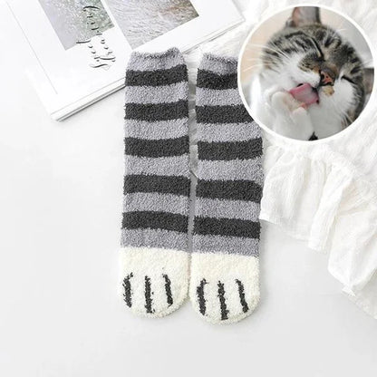 Cute Cat Paw Socks For Cat Lovers