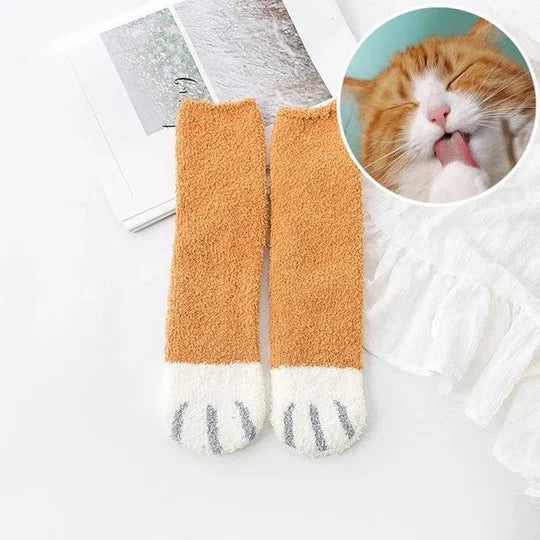 Cute Cat Paw Socks For Cat Lovers