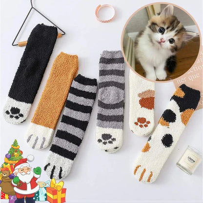 Cute Cat Paw Socks For Cat Lovers