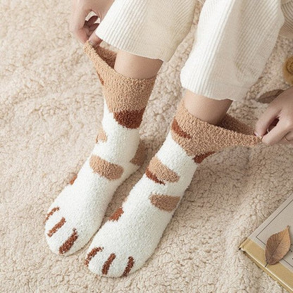 Cute Cat Paw Socks For Cat Lovers