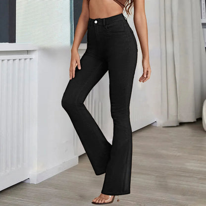 Women's tight flare jeans