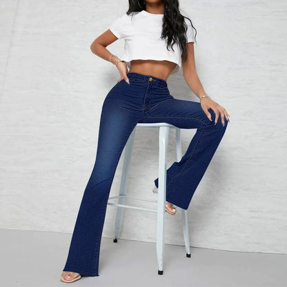 Women's tight flare jeans