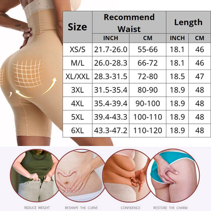 Waist Sculpting Shapewear Shorts